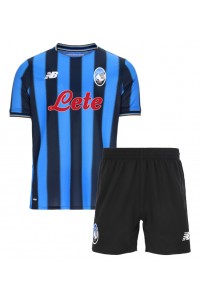 Atalanta Jalkapallovaatteet Lasten Kotipeliasu 2025-26 Lyhythihainen (+ Lyhyet housut)